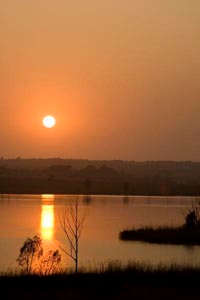 Rietvlei Nature Reserve - View of The Dam